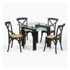 Juego de Comedor Spazzio New Prisma 4 Sillas