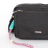 Cartera Cross Bag Mujer Negro Eco Cuero Zibel