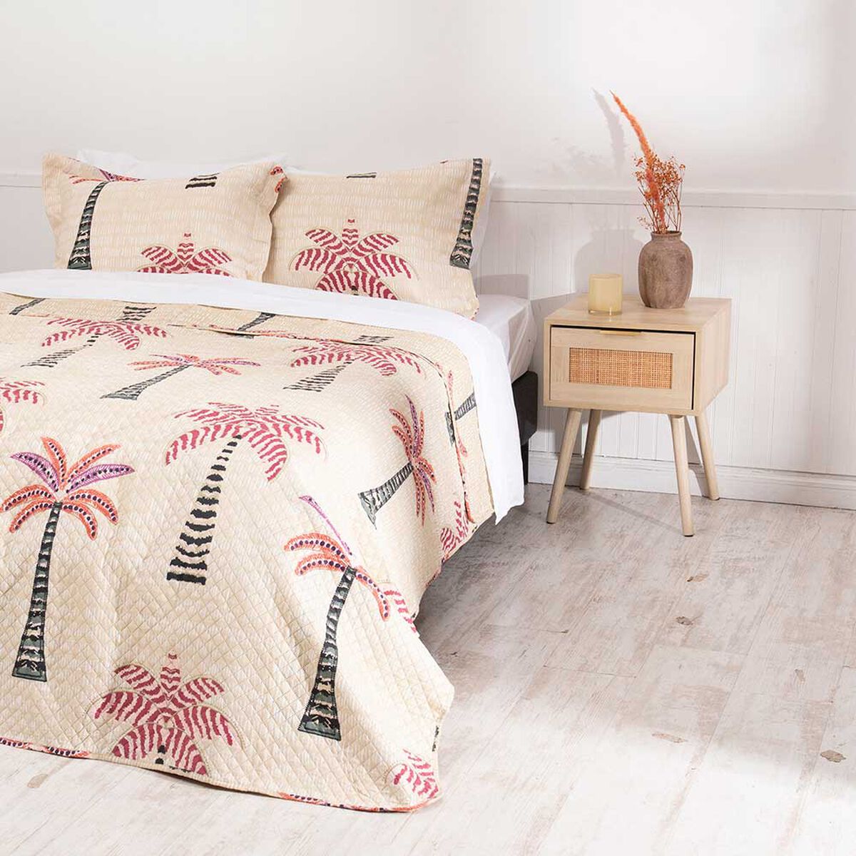 Quilt Mashini 2 Plazas Cordoba Palmeras