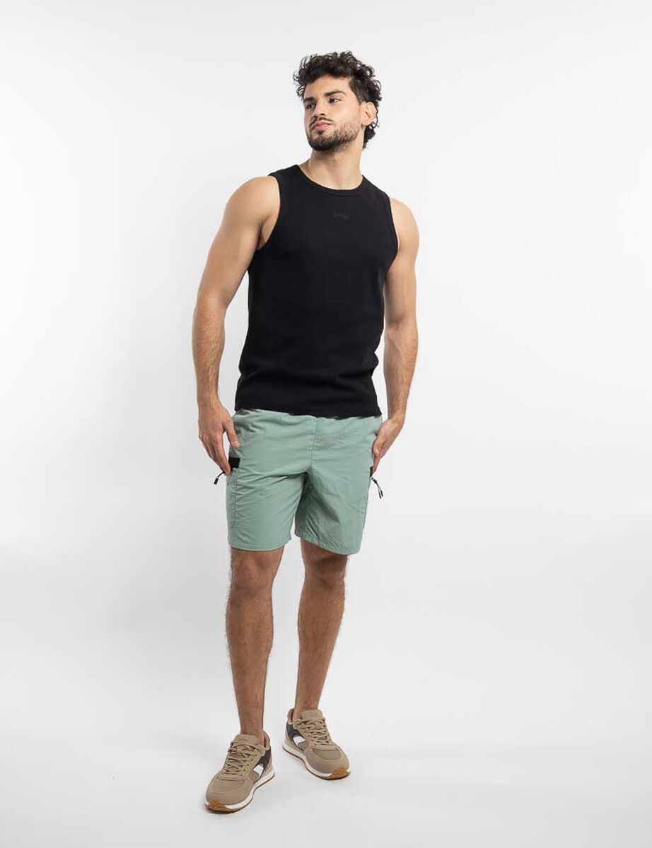 Polera Sin Mangas Hombre Icono