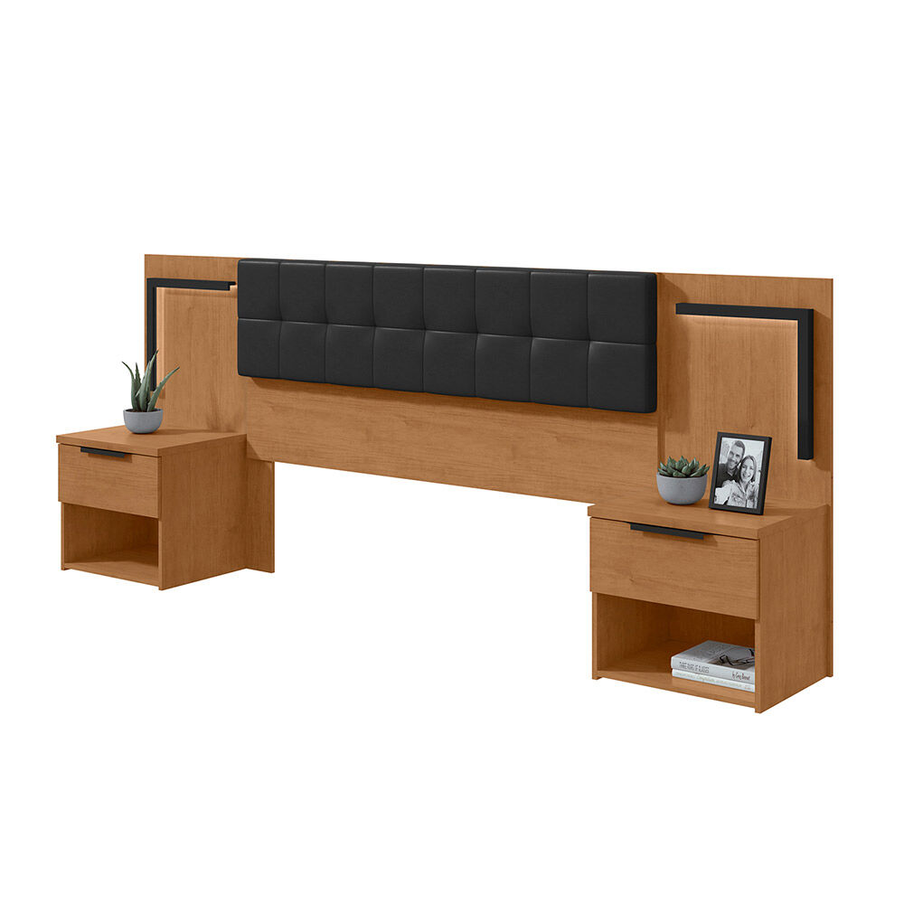 Respaldo Di Poretti Design Calitan 2 Plazas Negro