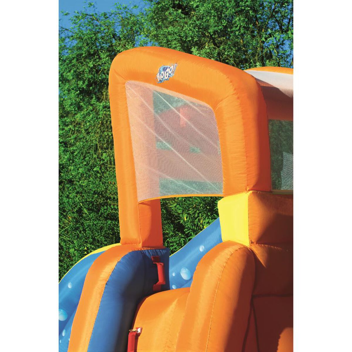 Parque Acu&aacute;tico Inflable El&eacute;ctrico 3.20X2.70M Bestway