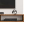 Panel TV Vekkahome Bento Hasta 60" Blanco Café