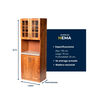 Mueble para Microondas Muebles Hema Berl&iacute;n Nogal