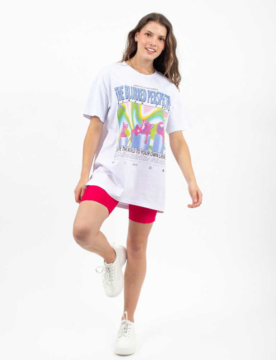 Polera Oversize Mujer Icono