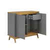 Buffet Amuv Sara 2 Puertas Gris