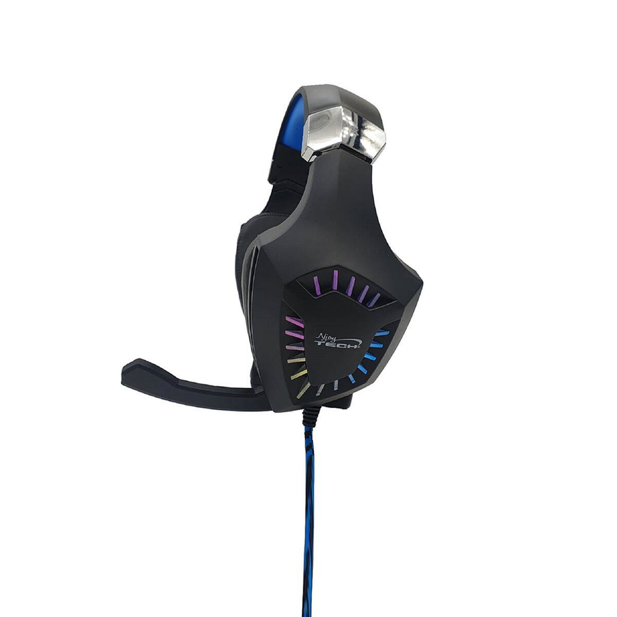 Audífonos Gamer Njoytech NJA-GMOX20 RGB USB V7.1 Negros