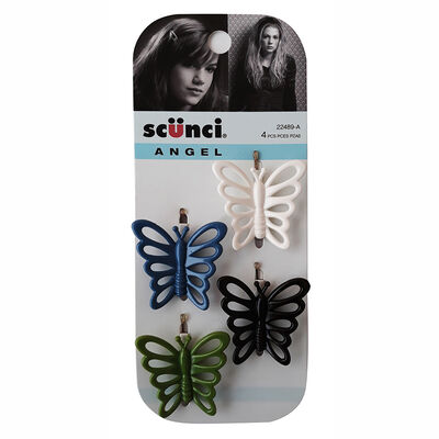 Horquillas Mariposas, 4 Piezas