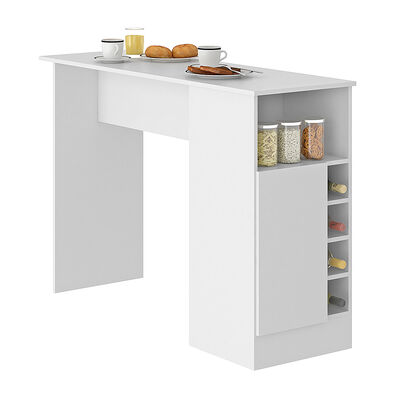 Cocina Isla Vekkahome Gourmet 1 Puerta Blanco