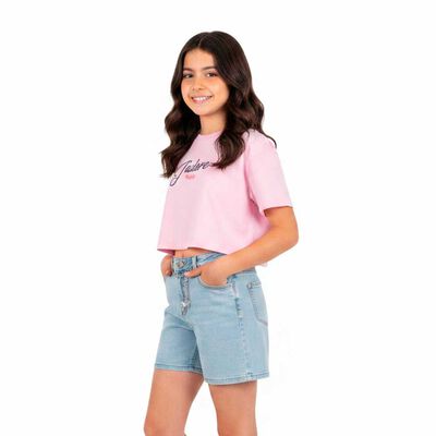 Polera Manga Corta Ni&ntilde;a Mila