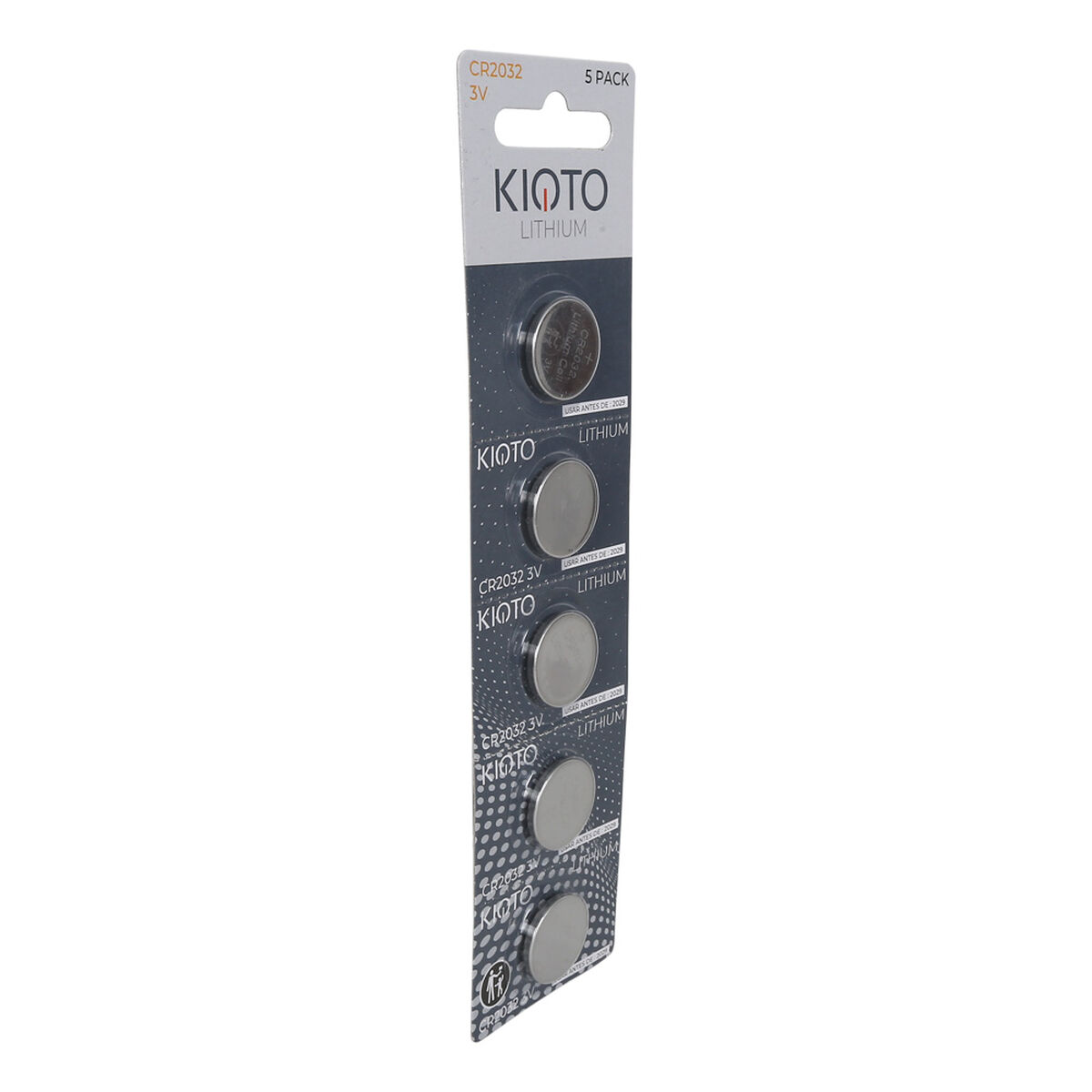 Pack 5 Pilas CR2032 Kioto