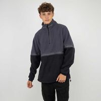 Polerón Polar Hombre Cutback Azul, Verde-Osc, White