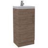 Combo Gabinete Espejo + Mueble Lavamanos + Mueble Auxiliar TuHome Bath 300