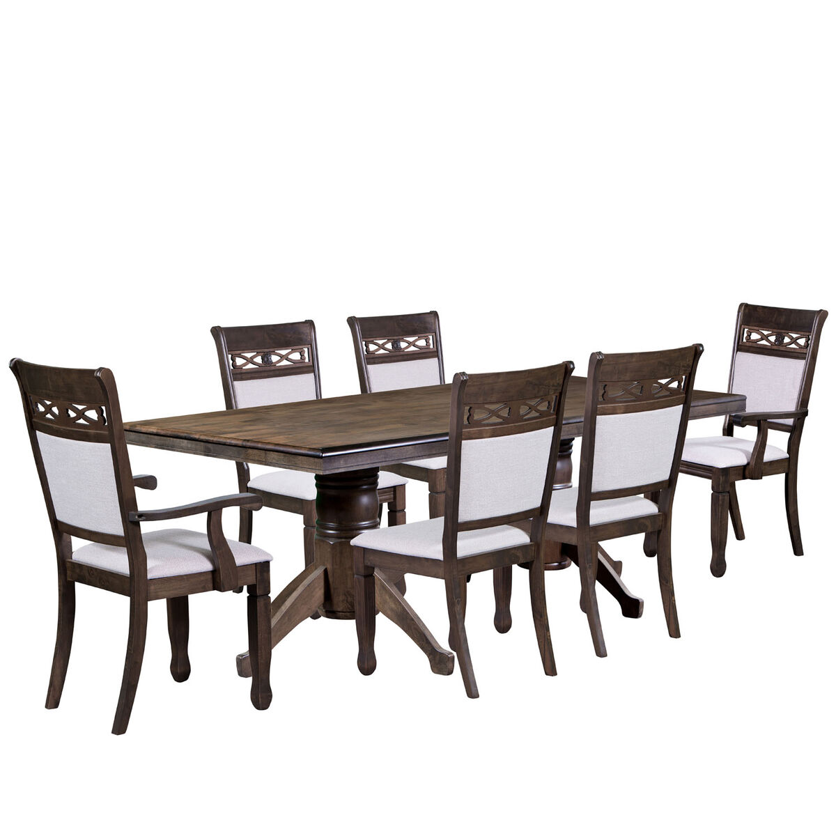Juego de Comedor Universal Market Braga 4 Sillas + Sitiales
