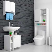 Mueble Lavamanos + Mueble Optimizador + Gabinete Tu Home