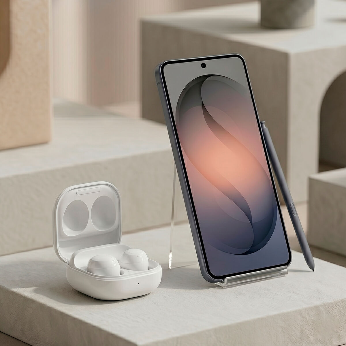 Combo Samsung Galaxy S26 Ultra 256GB 6.9? Negro + Aud&iacute;fonos Bluetooth Samsung Galaxy Buds Core Blanco