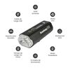Luz De Bicicleta Foco Delantero Power Up 2000 Lúmenes Lhotse