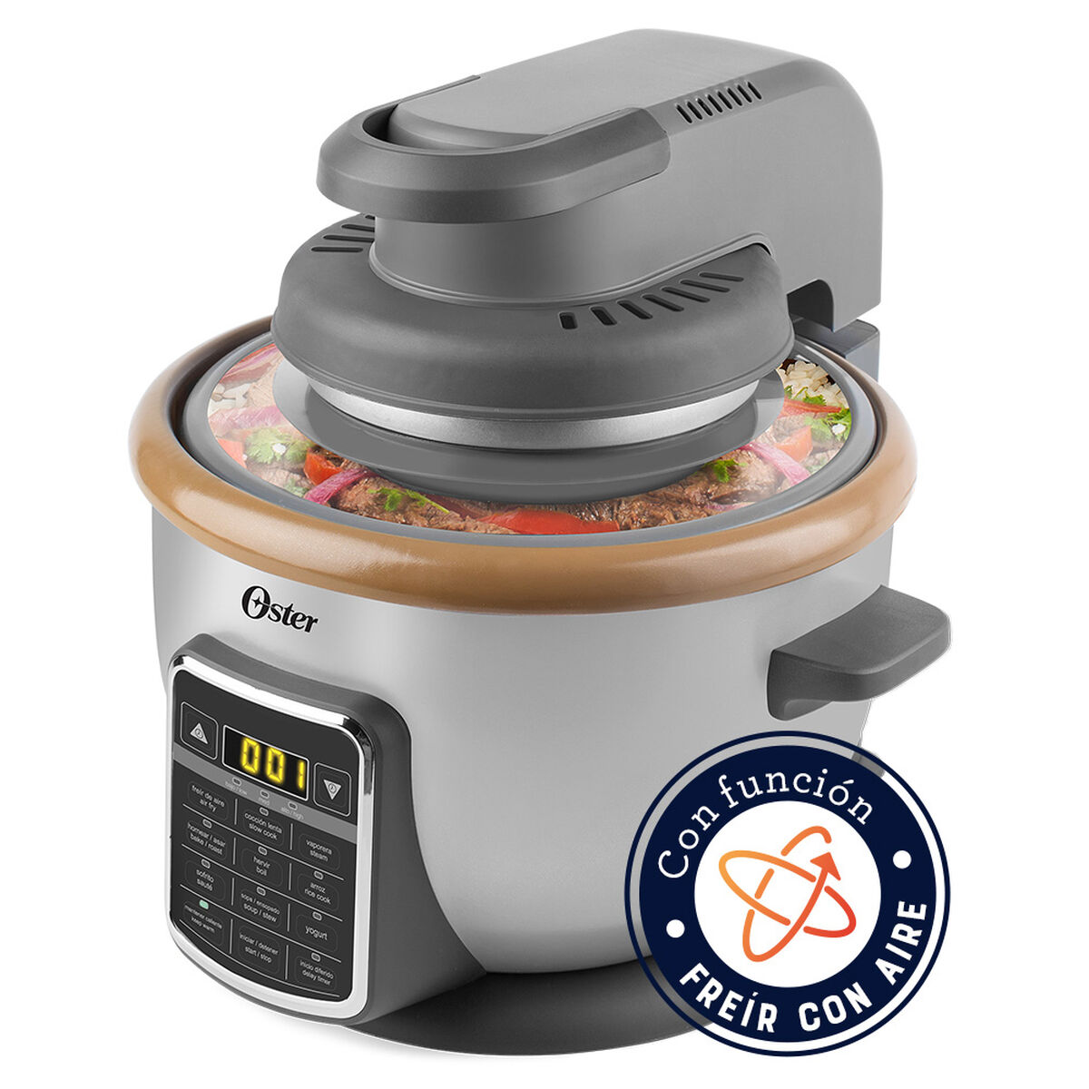 Freidora con Arrocera Oster CKSTRCAF22-052 2,2 lt.