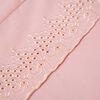 Juego de Sábanas Broderie Dreams 1,5 Plazas Liso Rosa