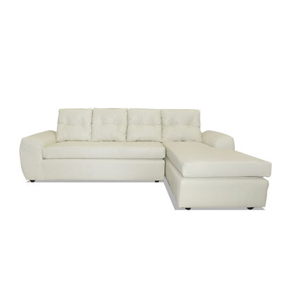 Imagen 2 del producto Seccional Izquierdo Elegant Houston Cheise PU 5 Cuerpos Tostado