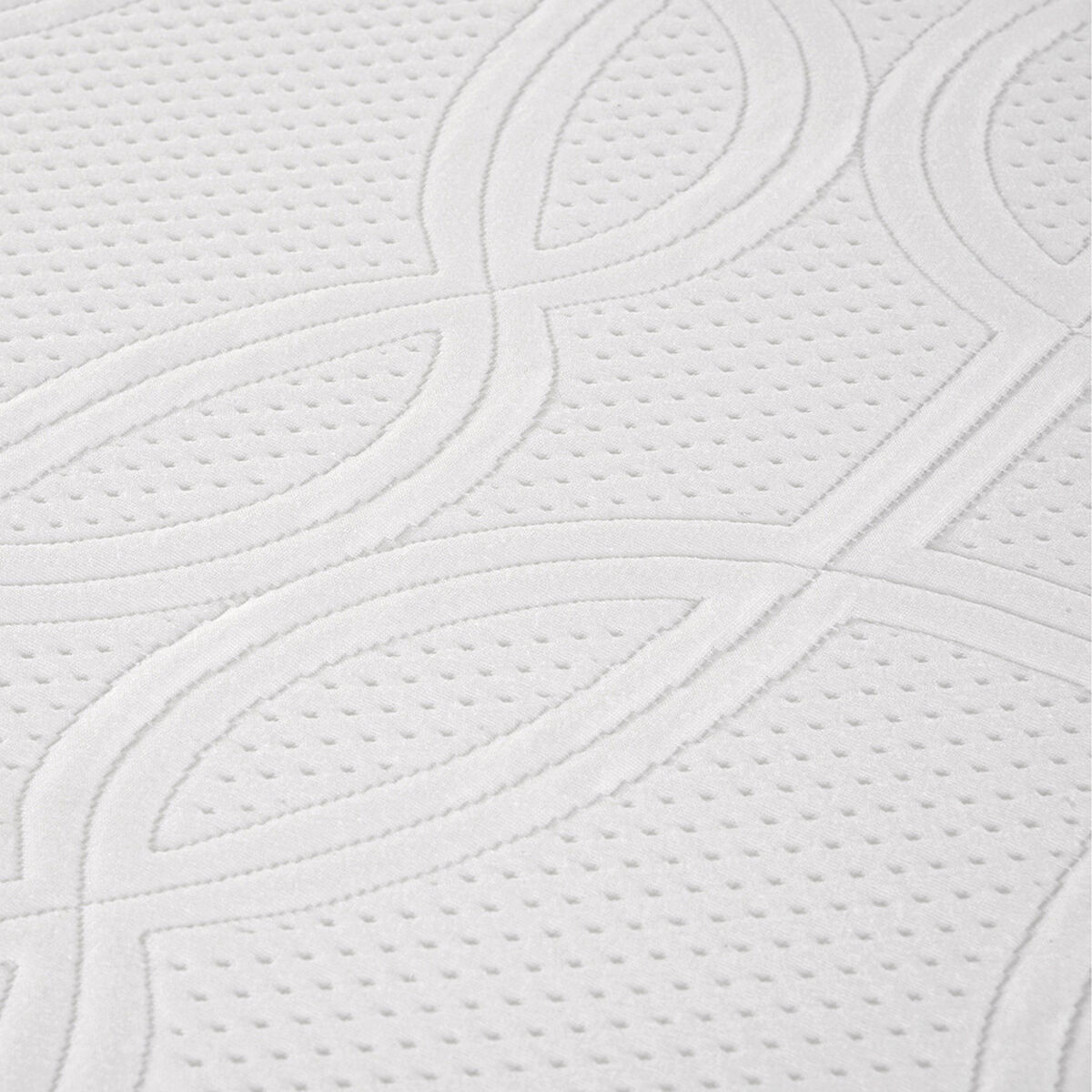 Box Spring Balance 2 Plazas Base Dividida + Mueble + Respaldo Eufrates