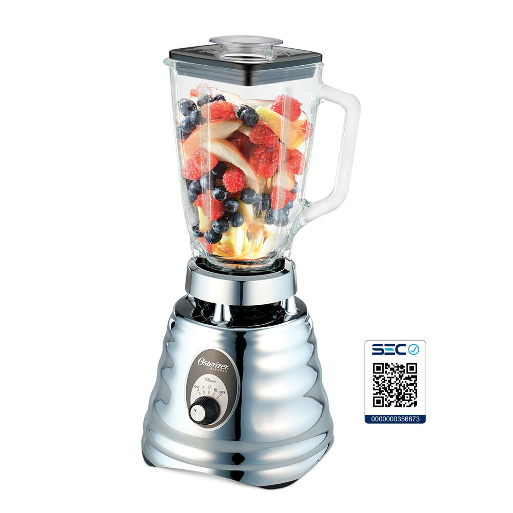 Oster Licuadora Clásica 1.25 L Cromo BLST4655, foto 6
