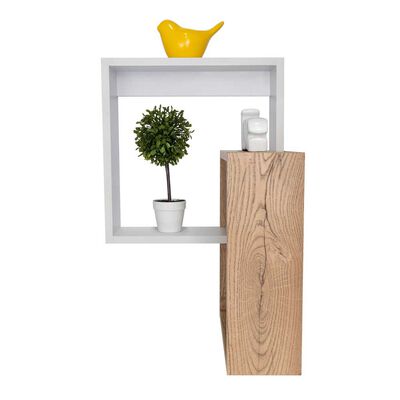 Imagen 2 del producto Repisa TuHome Deia Café Claro Blanco