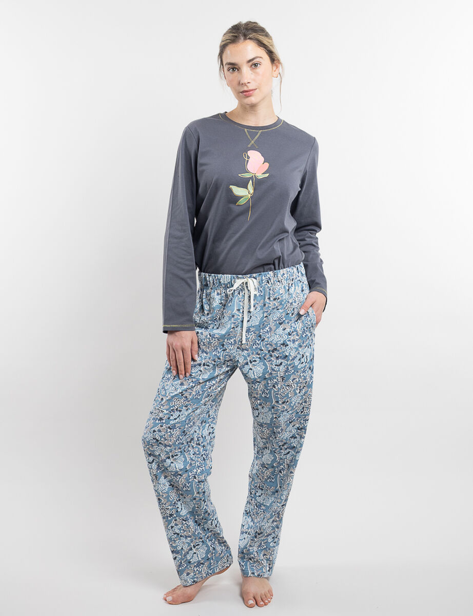 Pantal&oacute;n Pijama Mujer Portman Club