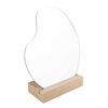 Espejo Base Madera TuHome Bean 25 x 21 cm