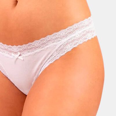 Imagen 2 del producto Pack 4 Calzón Culotte Mujer Palmers Blanco