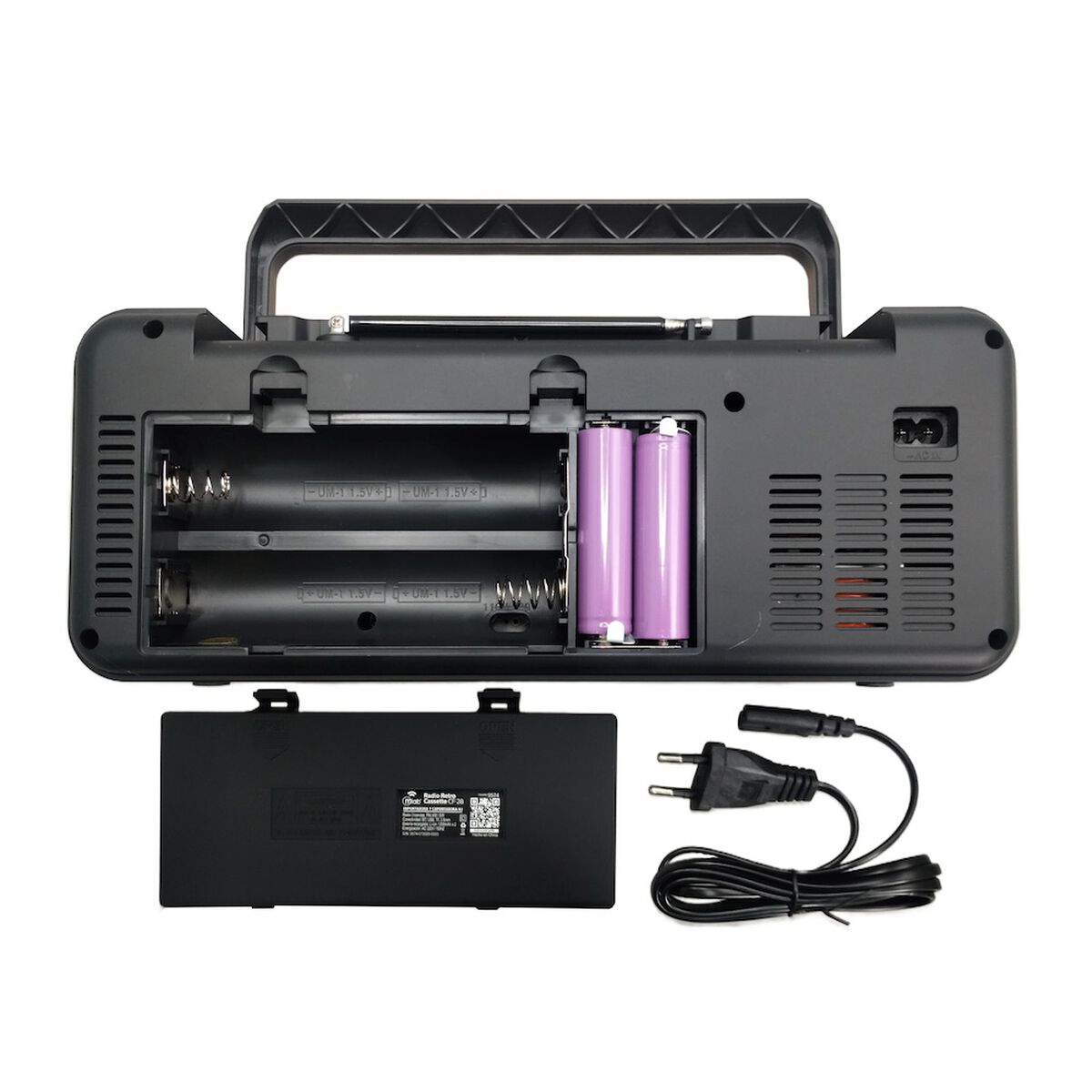 Radio Portatil MLAB 9574 Negro