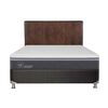 Box Spring CIC 2 Plazas Ortopedic Advance + Respaldo Baker