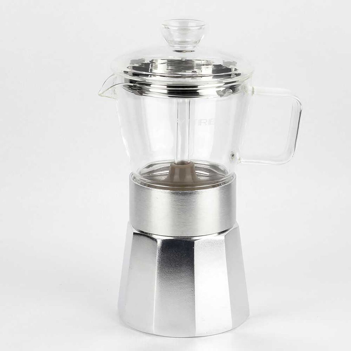 Cafetera de Vidrio Borosilicato Vitrex Crystal 1,2 lt