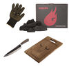 Set Parrillero Wayu Carbón + Tabla + Cuchillo Hammer + Guante