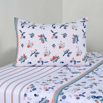 Juego de Sábanas American Family 1 Plaza 144 Hilos Citrus Mostaza