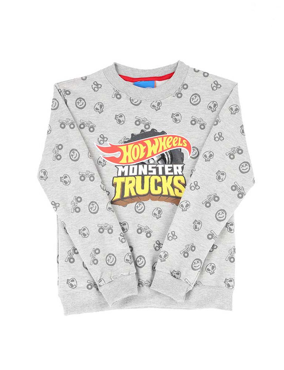 Polerón de Algodón Niño Hot Wheels