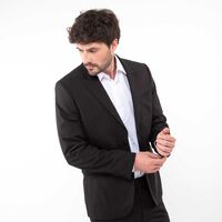 Vestón Regular Hombre Zibel Negro