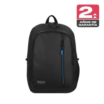 Mochila Notebook Xtrem Bronx 2.0 6XT Negro/Azul 16"
