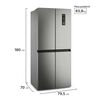Refrigerador Multidoor Fensa DQ79SU 401 lts.