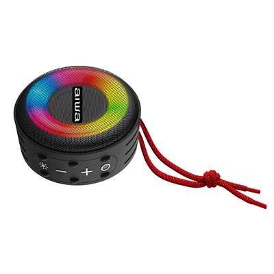 Parlante Bluetooth Aiwa Aw-sj216 Iluminado Negro
