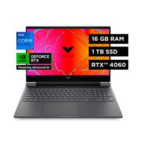 Notebook Gamer HP Victus 16-r1015la Intel Core i7 16GB 1TB SSD 16,1"" NVIDIA RTX 4060