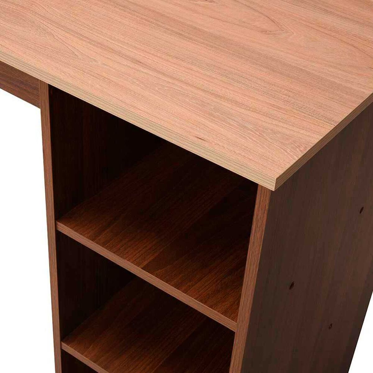 Escritorio CIC 2 Repisas Nogal Amaz&oacute;nico