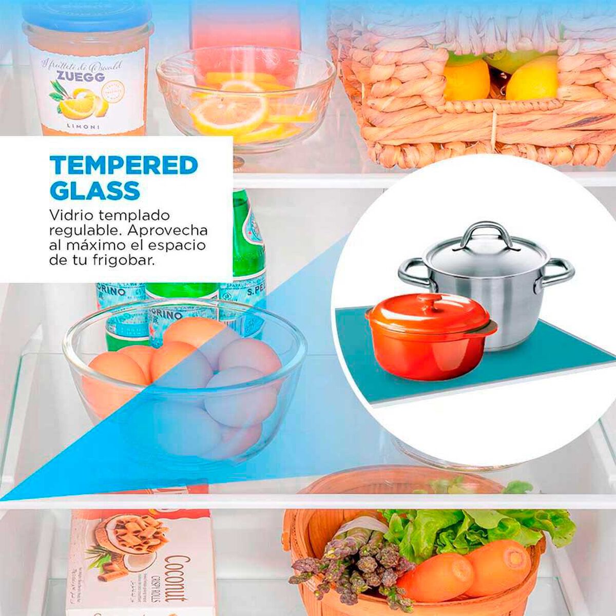 Refrigerador Fr&iacute;o Directo Midea MDRB369FGE50 262 lts.