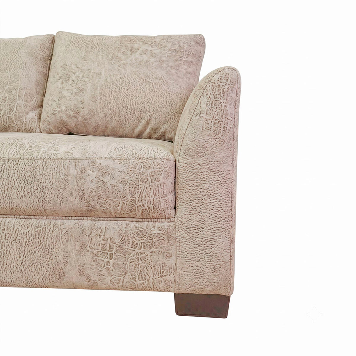 Seccional Derecho Muebles MPR Denver 4 Cuerpos Beige