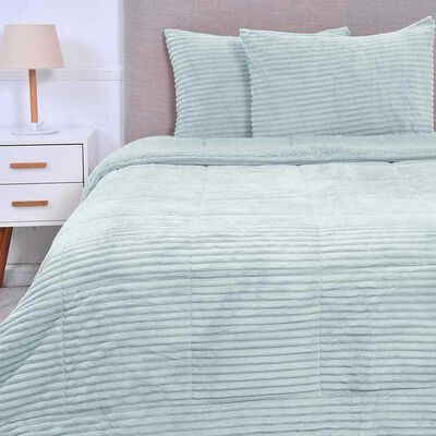 Plum&oacute;n Coral Sherpa Mashini S&uacute;per King Liso