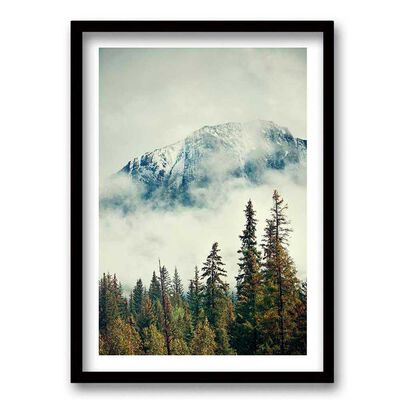 Cuadro Decorativo Retela Bosque Sepia 40 x 30 cm