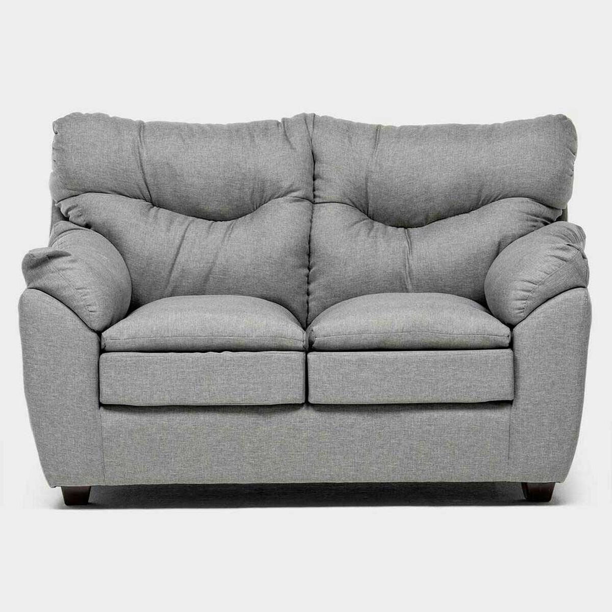 Juego de Living Almore Bel&eacute;n Sof&aacute; 3 Cuerpos + Sof&aacute; 2 Cuerpos Gris