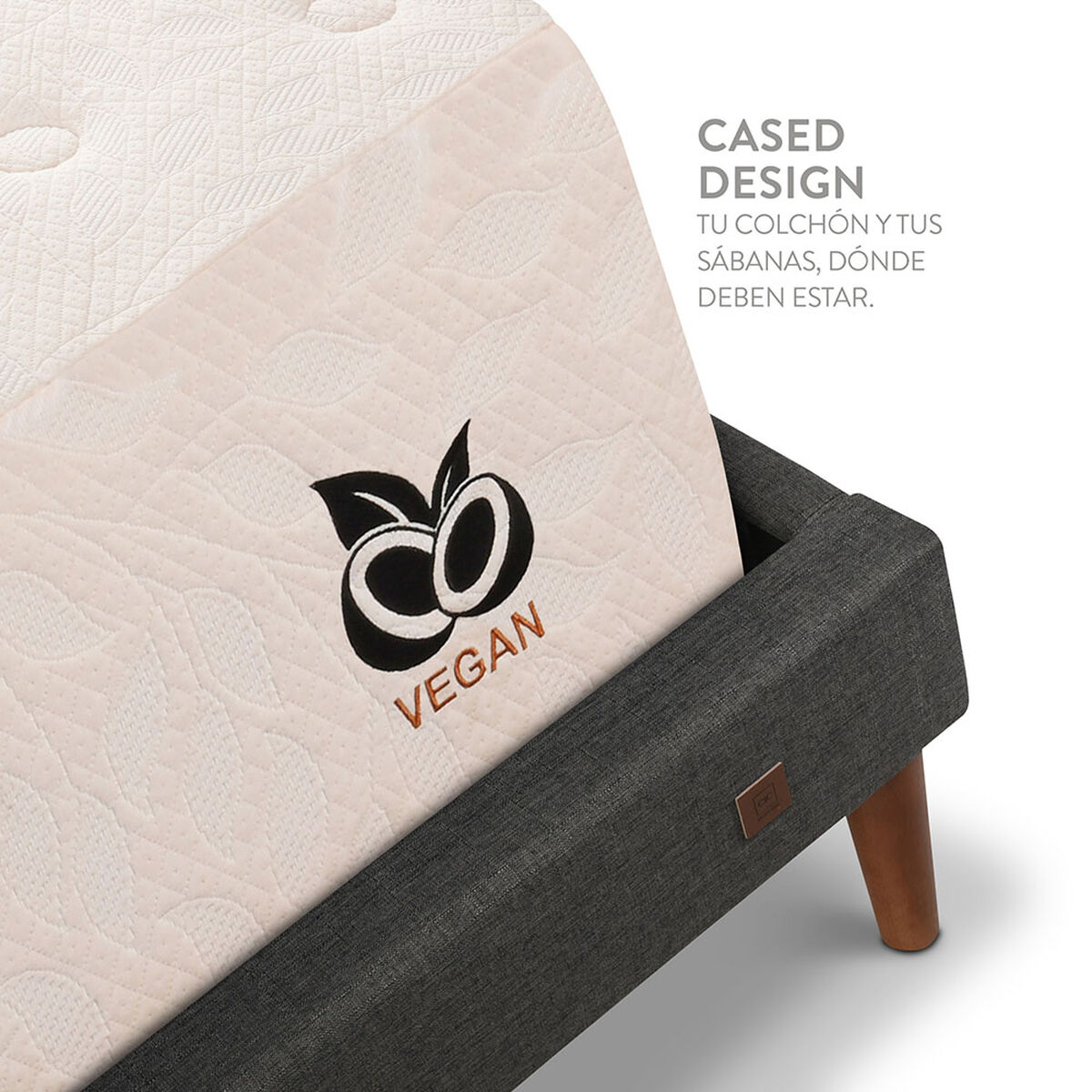 Cama Europea CIC Base Normal King Cocopedic