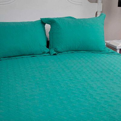 Imagen 2 del producto Quilt Doral King Menta Velvety