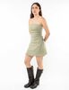 Vestido Corto Strapless Mujer Icono